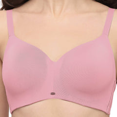 SOIE Woman - Full Coverage Padded Non Wired Ultra Soft Seamless Bra Combo - -for Women