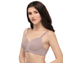 SOIE Woman - Full Coverage Padded Non Wired Ultra Soft Seamless Bra Combo - -for Women