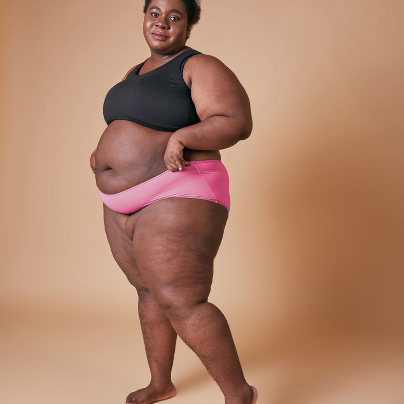 Size Inclusive Modal Fabric Underwear | Bubble Pink | Tilt Intimates 