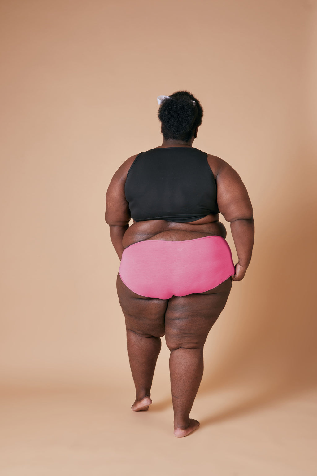 Bubble Pink Modal Fabric Underwear | Plus Size Underwear | Tilt Intimates