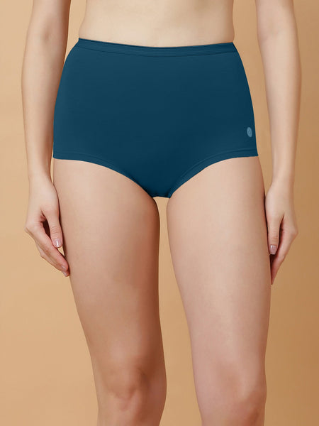 High Rise No-Show Cotton Boyshorts – Pack of 2