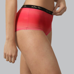 SOIE Woman - High Rise Full Coverage Printed Boyshorts - Panty -for Women