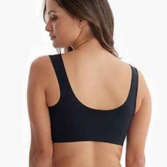 Pullover Wireless Bras for Women, Seamless Full Coverage U Neck No wire T-Shirt Bra