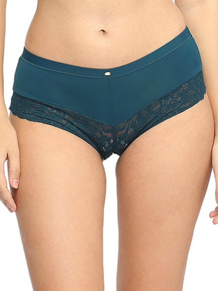 SOIE Woman - Mid Rise Medium Coverage Lace Shorty Cheeky Panty - Panty -for Women