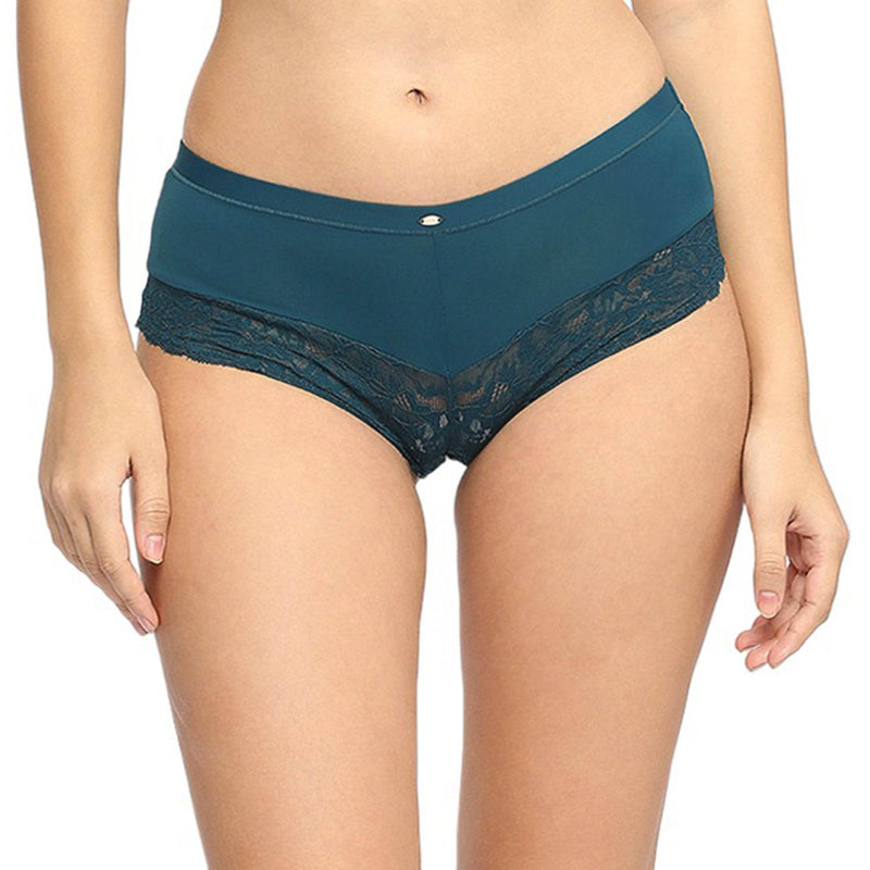 SOIE Woman - Mid Rise Medium Coverage Lace Shorty Cheeky Panty - Panty -for Women