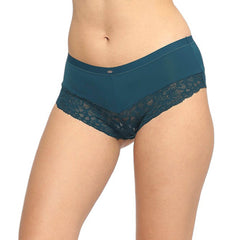 SOIE Woman - Mid Rise Medium Coverage Lace Shorty Cheeky Panty - Panty -for Women