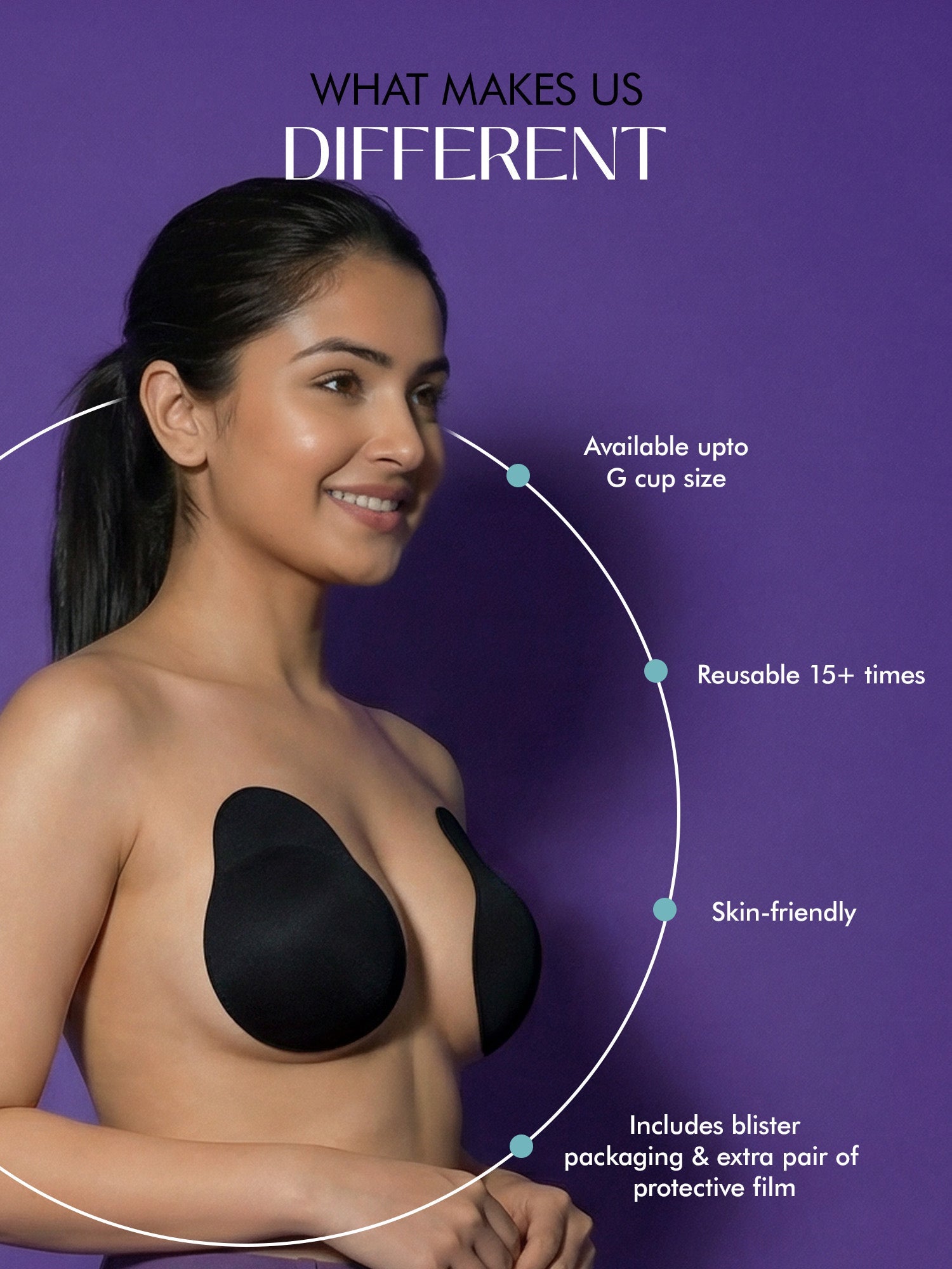Breast Cups - black - C-D