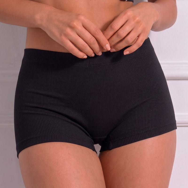 Mid-Waist Boyshorts Panty- Pack of 5