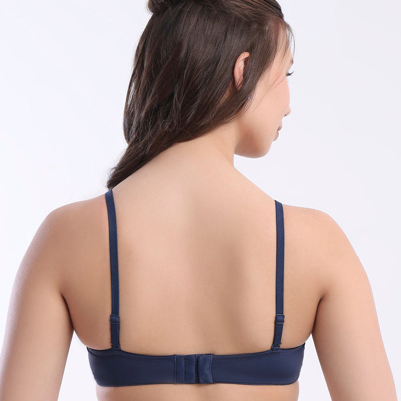 BODYLINE Andie Polyamide T-Shirt Bra – Seamless Everyday Comfort. Super Soft Cups, Smooth Finish & All-Day Support