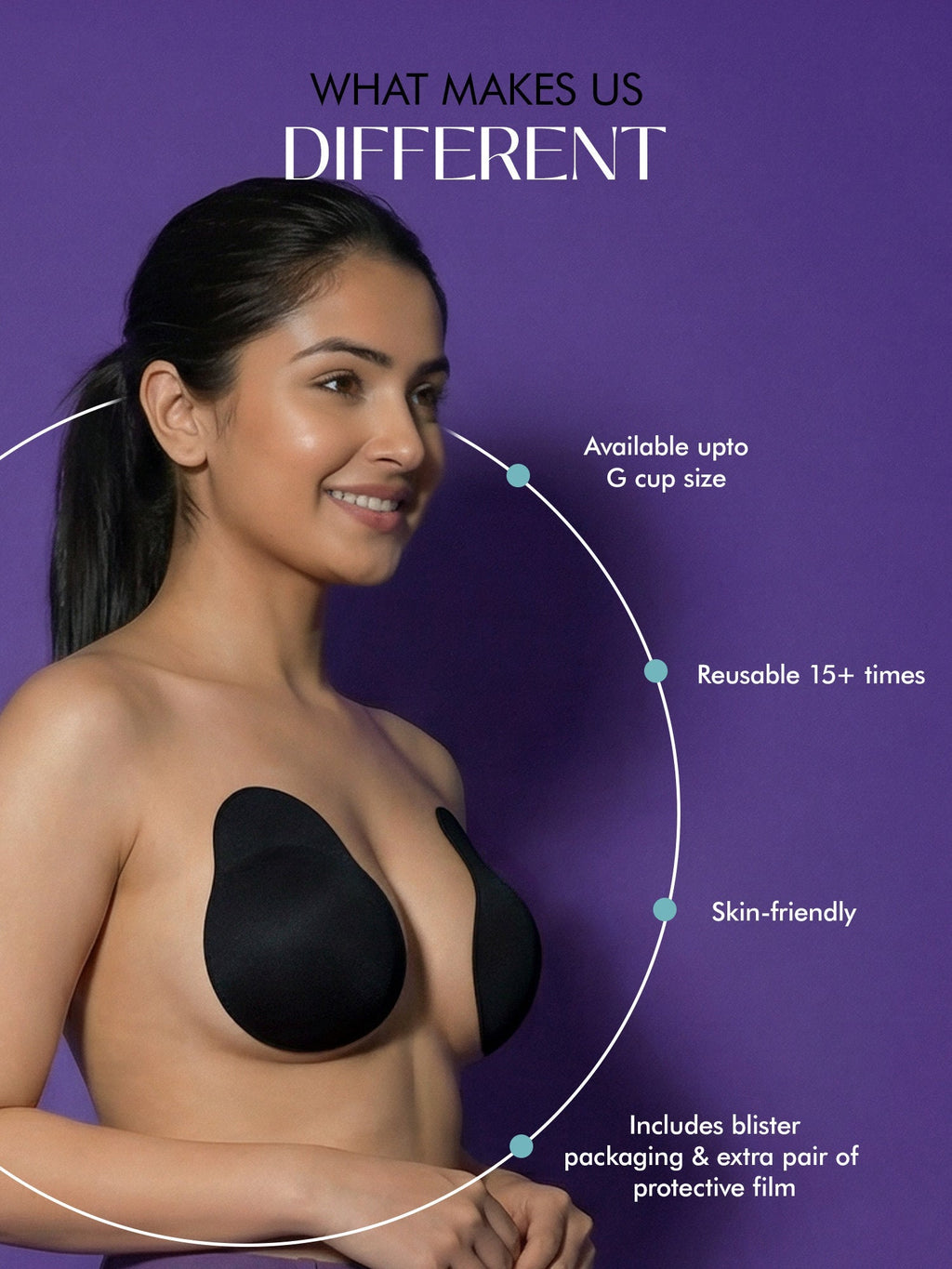 Breast Cups - black - F-G