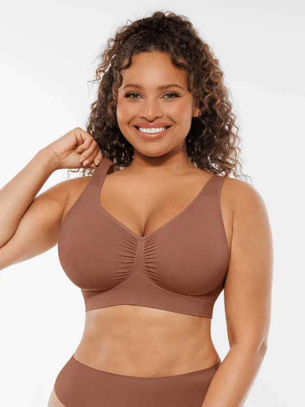 Seamless Wide Straps Everyday Bra