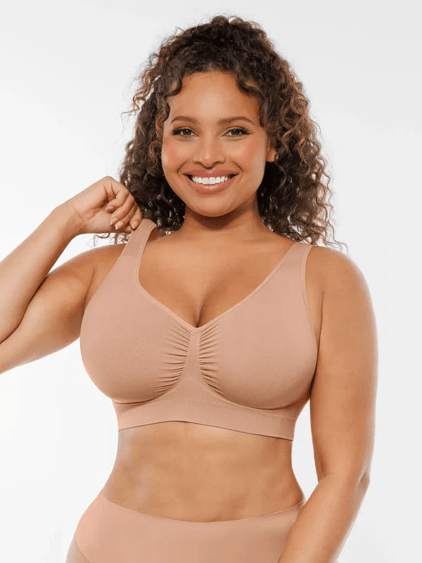 Seamless Wide Straps Everyday Bra