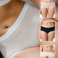 Bundles - Corn Bae Full Coverage Boy Shorts Soft Plant Based Lacy Underwear