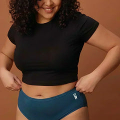 3 Pack - Blue Bamboo Absorbent Underwear