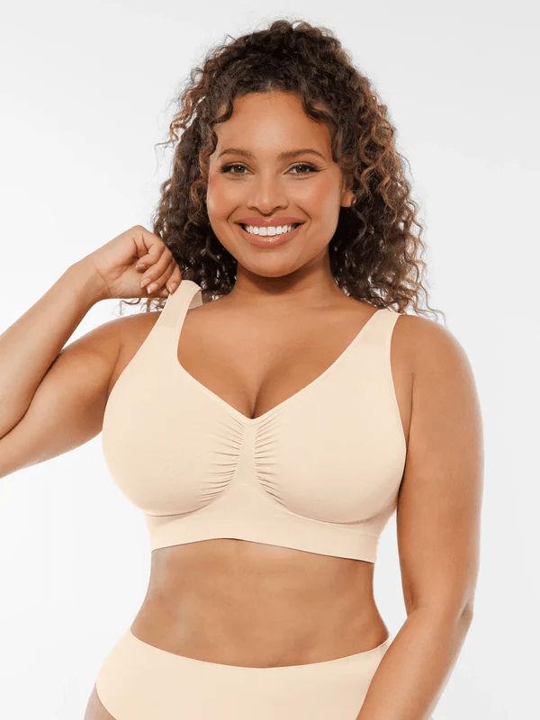 Seamless Wide Straps Everyday Bra