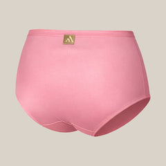 MAROON Rise Luxe Find My Skin Tone Nylon Elastane High Rise Briefs Soft Stretchy Full Coverage High Waist Hold Zero Roll Grip Vanishing Waistband Hipster Pack of 2 Panty Combo