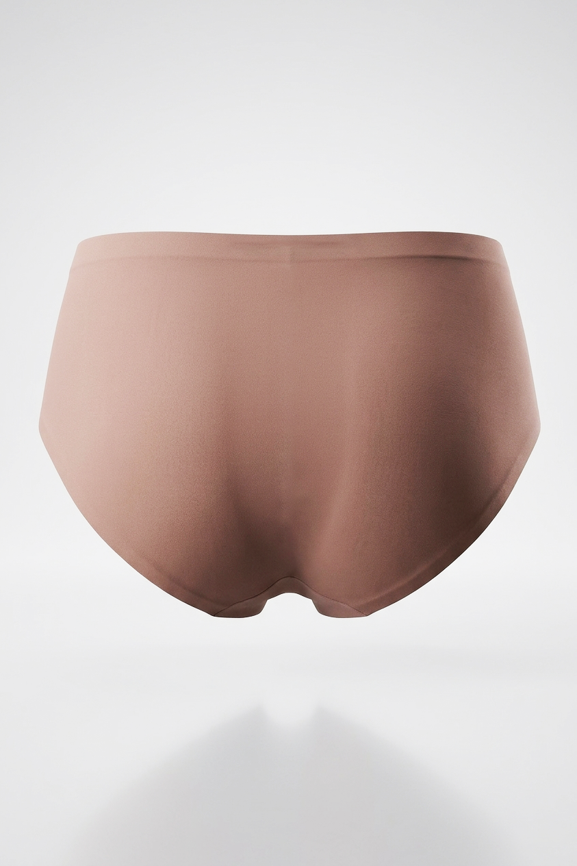 MAROON Find My Skin Tone Airlift Zero Panty Lines Air Light Control Fitted Clothes and Loungewear Low Rise No Show Pantylines Air Skin Feel No-Pressure Bond Seamless Bonded Pack of 2 Panty Combo