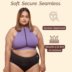 Aero Black Gyneac Approved Seamless Underwear for Sensitive Skin Bundle of 3 | Tilt Intimates