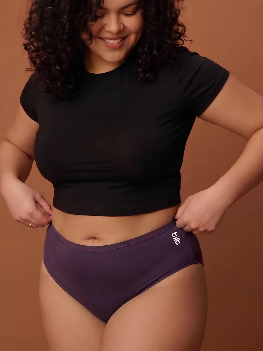 2 Pack - Violet Bamboo Absorbent Underwear