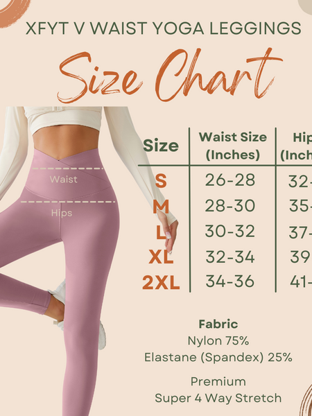Crossover V-Waist Twilight Pink Yoga Pants