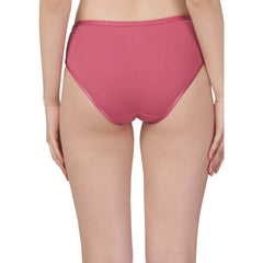 SOIE Woman - High Waist Full Coverage Mesh Panelled Brief - Panty -for Women