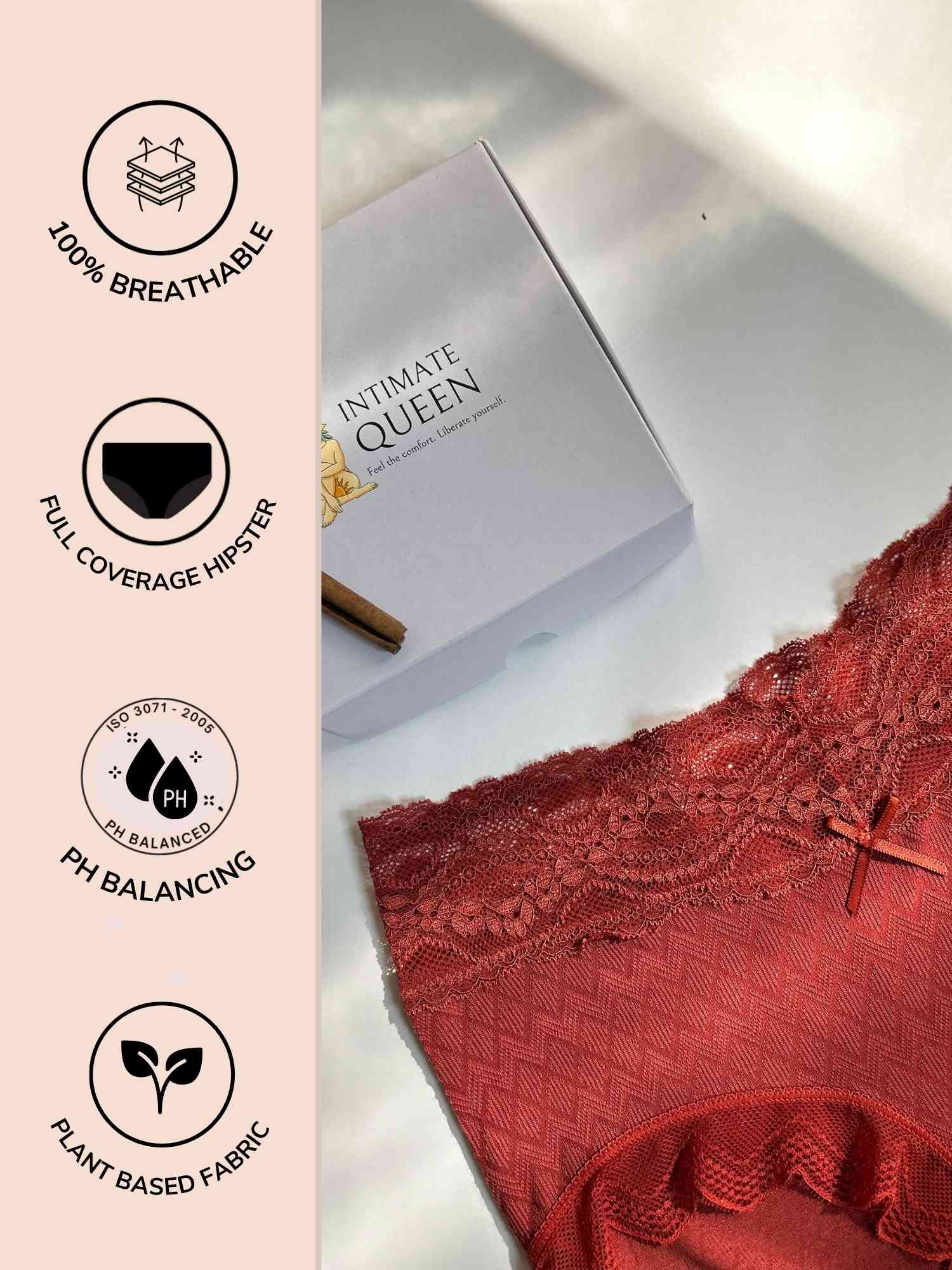 Eco-Luxe High-Rise Hipster – Lyocell + Corn Blend for Breathable, Skin-Loving Softness