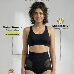 Cleavage Bra X Shaper Brief