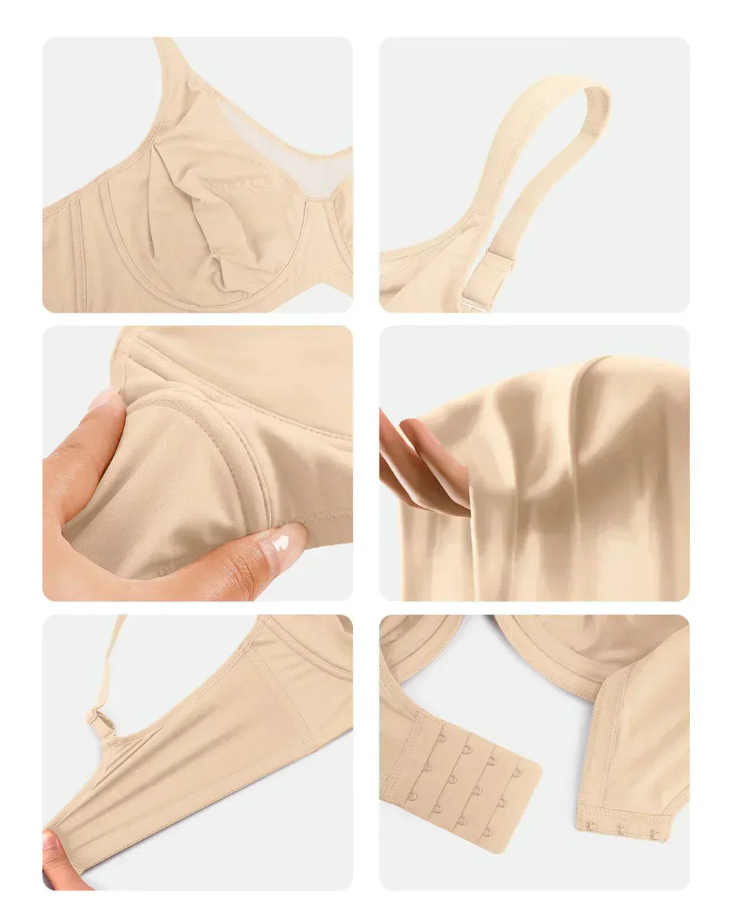 Full Coverage Underwire Minimizer Bra