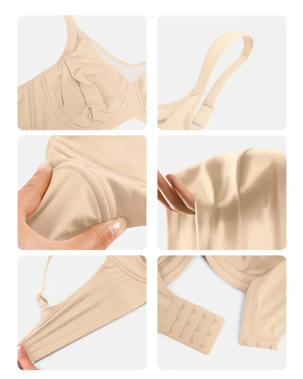 Full Coverage Underwire Minimizer Bra