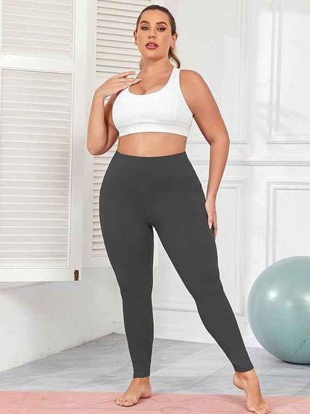 Grey Bottom Thermals Warm Winter High Waist Tummy Control Fleece Leggings for Womens