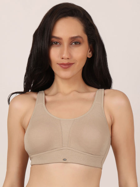 No-Dig Full Coverage Cotton Minimizer Bra