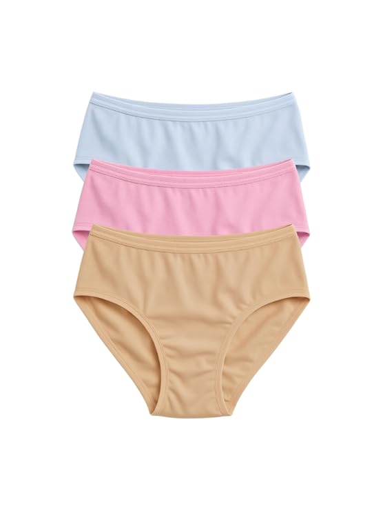 Cotton Hipster Panties – Mid Waist ( pack of 3 )