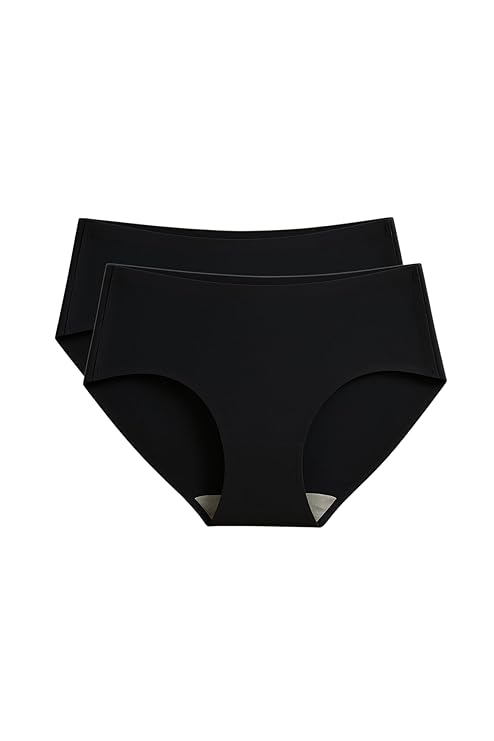 Seamless Bonded Hipster Panties - Pack of 2