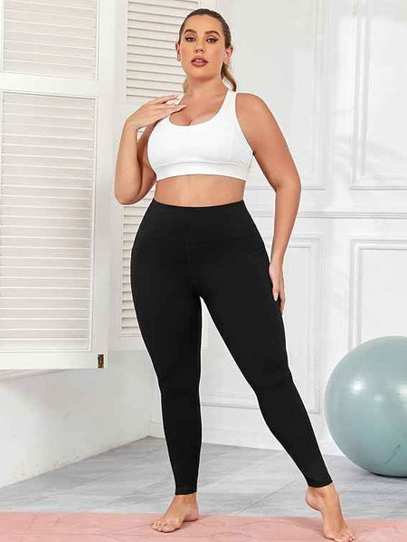 Slim Fit Black Thick Warm High Waisted Premium Fleece Lined Thermal Leggings for Women