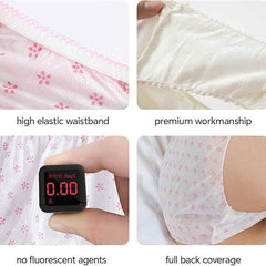 Women Disposable Cotton Panties for Body Massage/Surgeries/Maternity/Periods Pack of-6