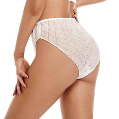 Women Disposable Cotton Panties for Body Massage/Surgeries/Maternity/Periods Pack of-6