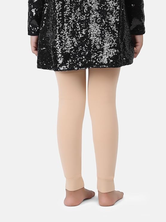 Brachy Kids Winter WarmThermal Tights Leggings Footed Stockings