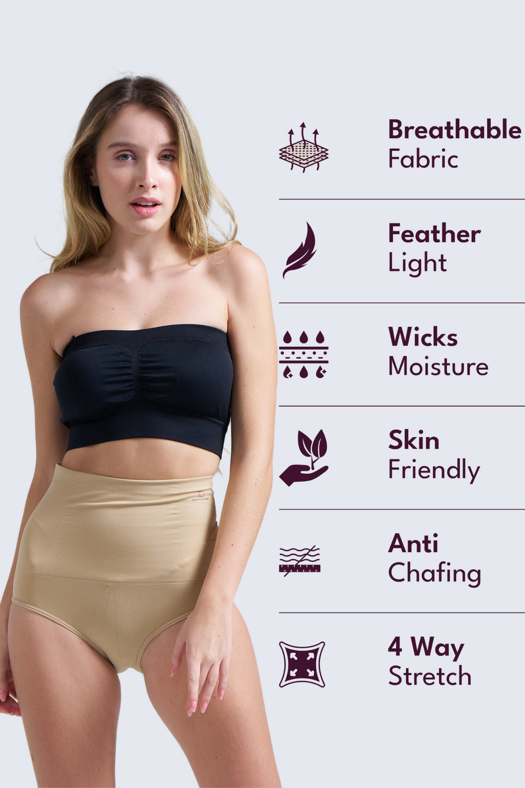 Munns & Mars Tummy Tucker Panty - Beige