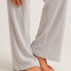 Women’s Premium Grey Waffle Pyjama Set