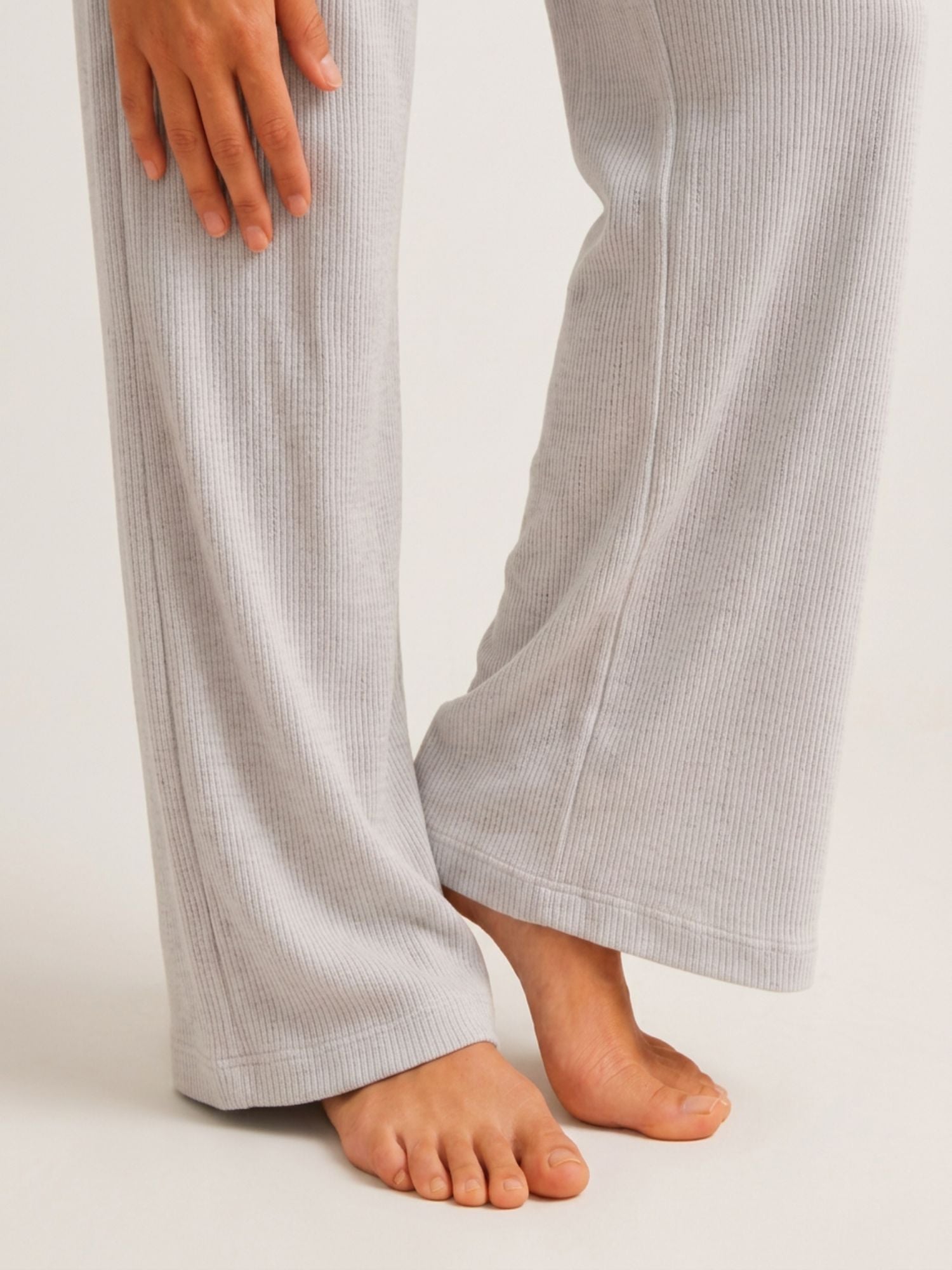 Women’s Premium Grey Waffle Pyjama Set