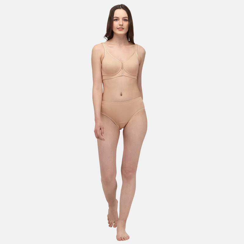SOIE Woman - Full Coverage Minimizer Non Padded Non Wired Bra - Bra -for Women