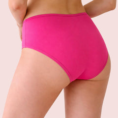 Women High Rise Cotton Hipster Panty -Pack Of 3