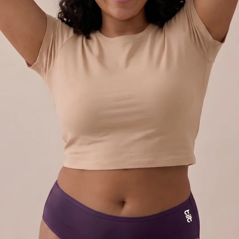Violet Bamboo Absorbent Underwear