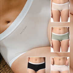 Bundles - Corn Bae Full Coverage Boy Shorts Soft Plant Based Lacy Underwear