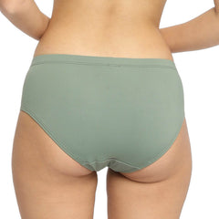 SOIE Woman - High Waist Full Coverage Lace Brief - Panty -for Women