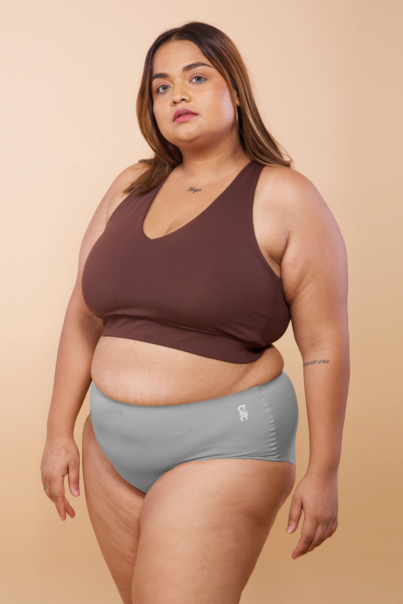 Vapour - Grey Seamless undie