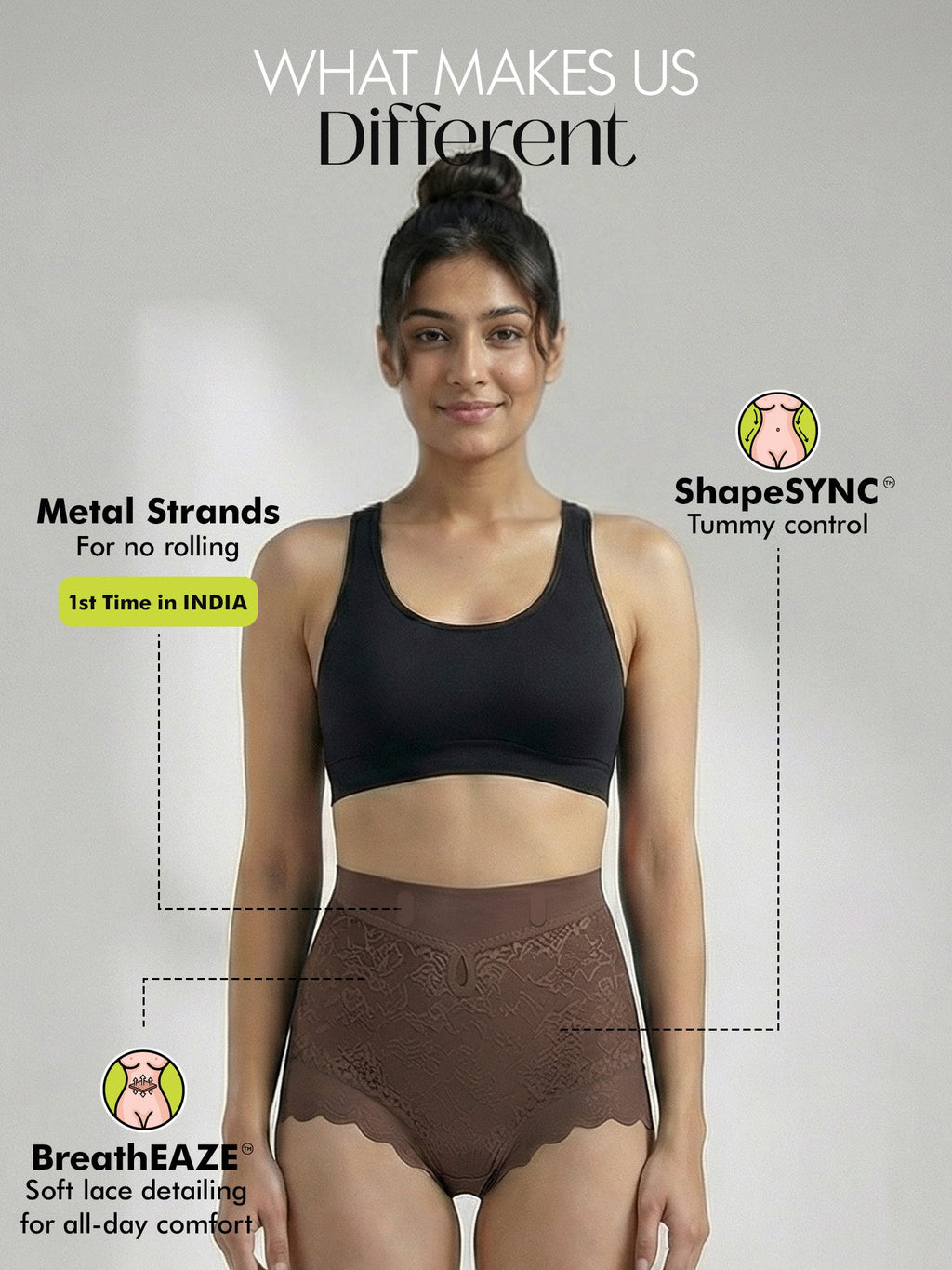 Shaper Brief (Everyday Shaper) - Mocha
