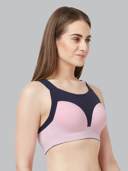 SOIE Woman - Extreme Coverage High Impact Lightly Padded Non Wired Sports Bra - Sports Bra -for Women