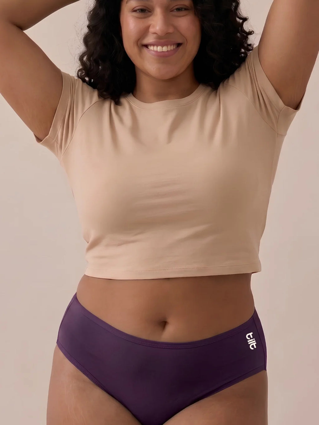 2 Pack - Violet Bamboo Absorbent Underwear