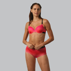 SOIE Woman - High Rise Full Coverage Printed Boyshorts - Panty -for Women